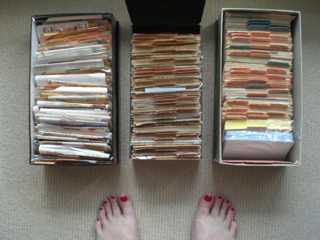 boxes and feet